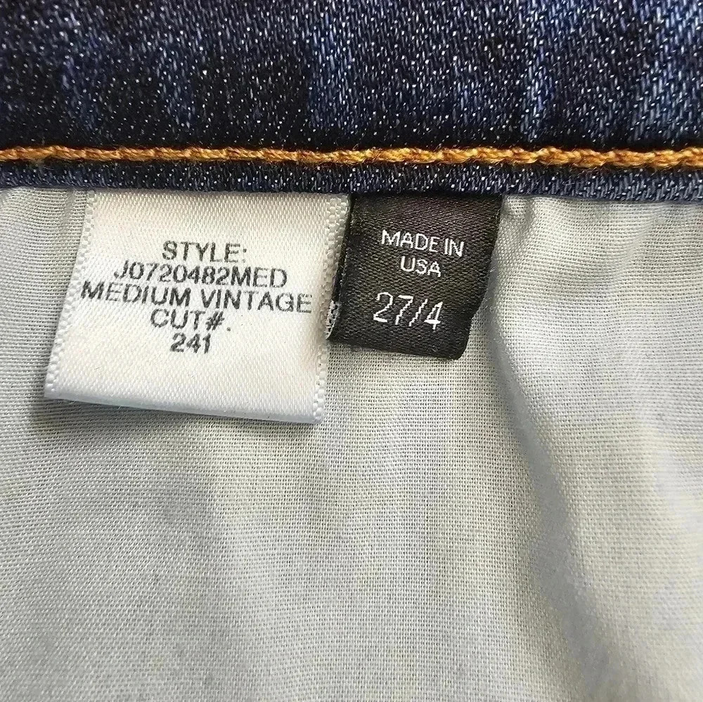 Veronica Beard Carly Kick Flare Tux Stripe High Rise Jeans‎ Size 27 - Picture 5 of 8